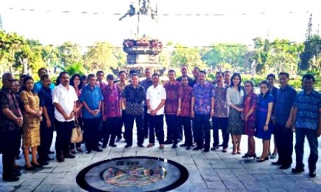Peresmian Monumen Nol Kilometer di Kota Denpasar