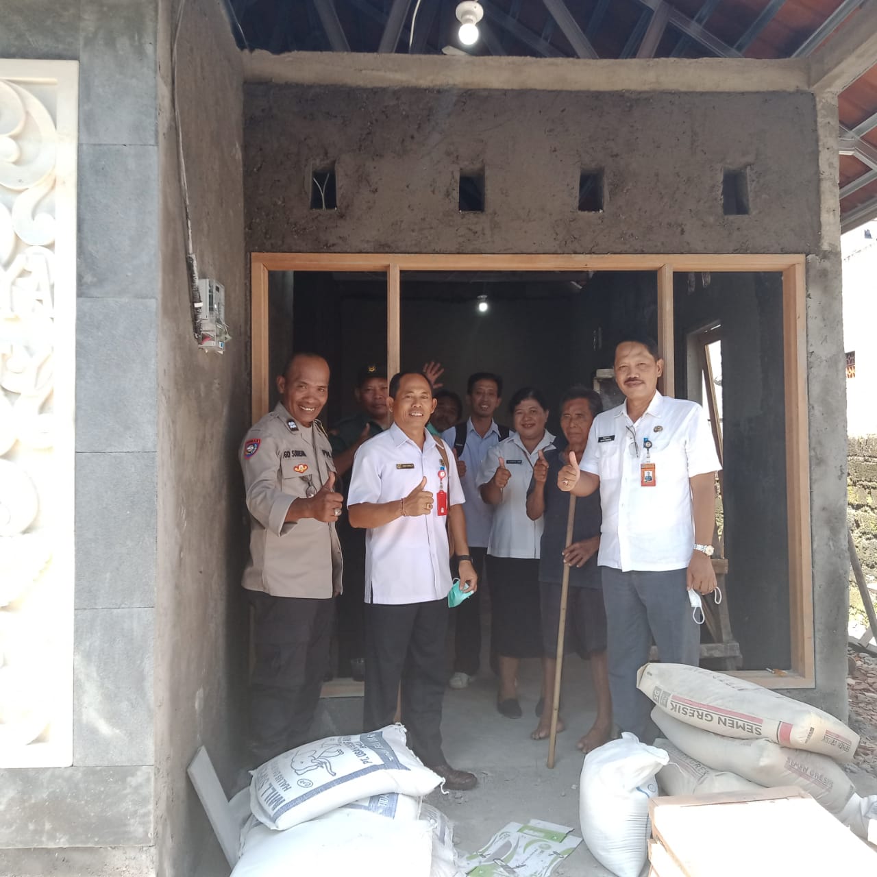 Inspeksi dan Monitoring Perbaikan Rumah Tidak Layak Huni di Lingkungan Banjar Tohpati, Kesiman Kerta