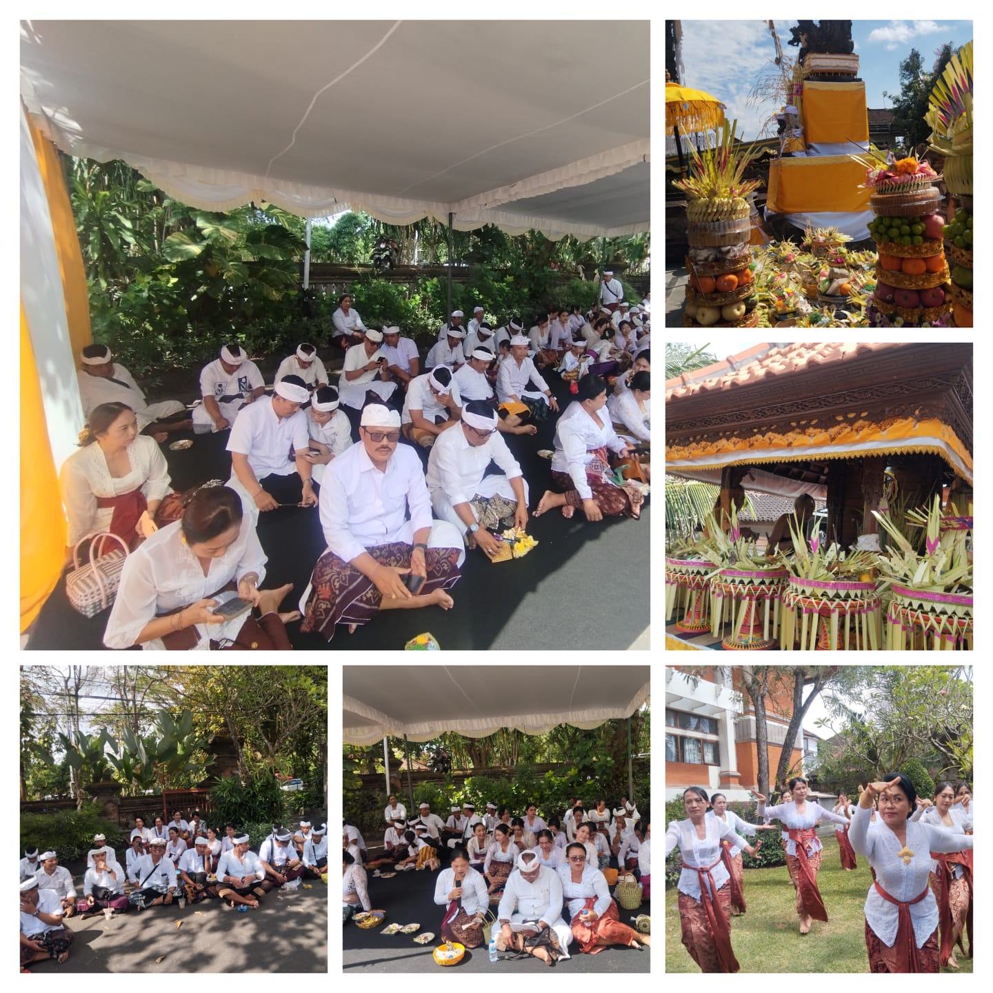Piodalan Merajan Kantor Disperkimta Kota Dps Th. 2025