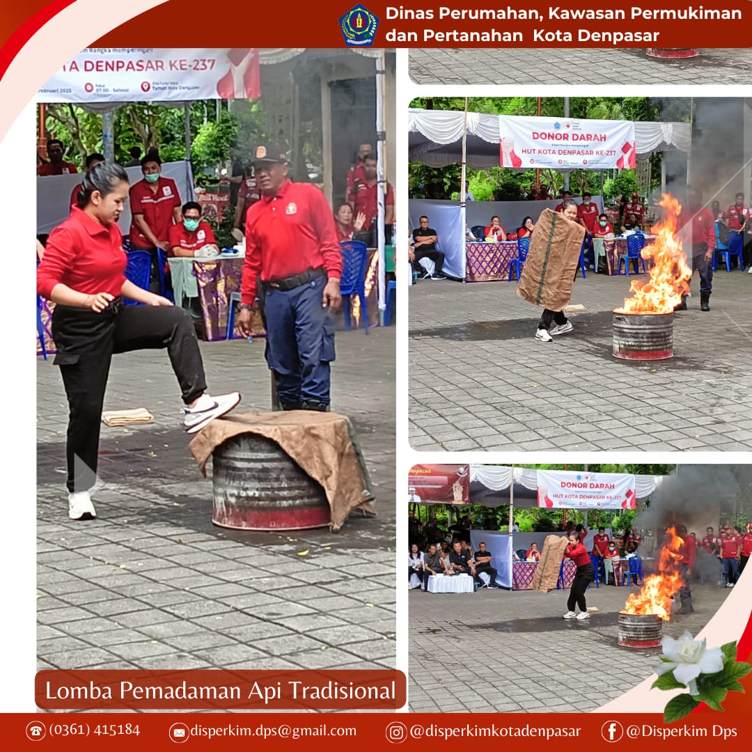 Lomba Pemadaman Api Tradisional