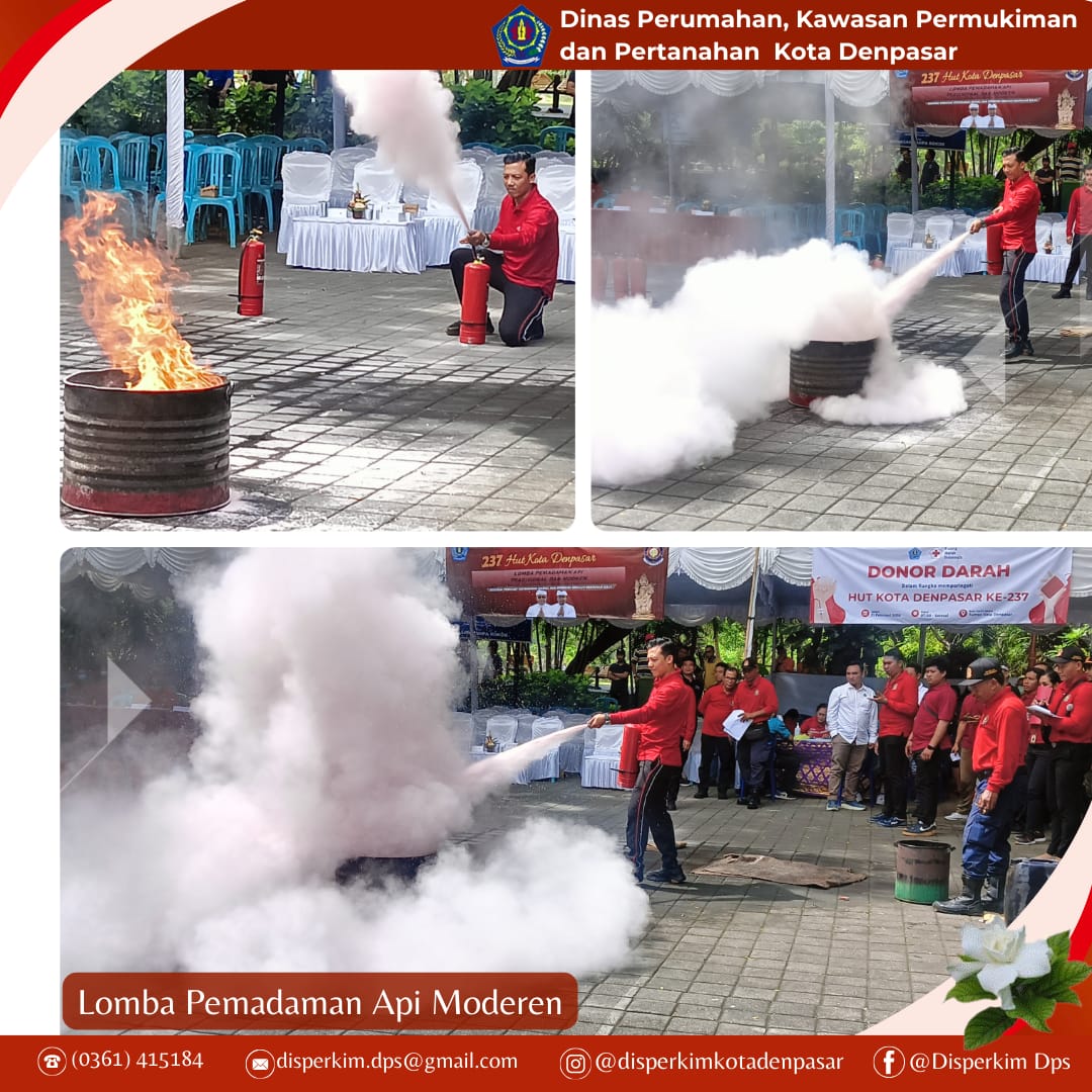 Lomba Pemadaman Api Moderen 