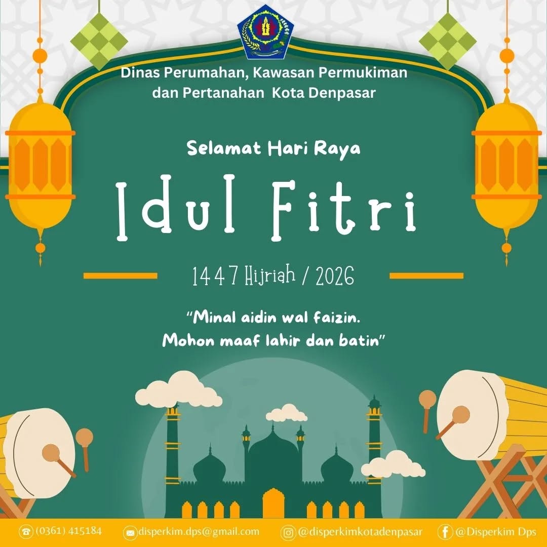 Selamat Hari Raya Idulfitri 1447 Hijriah Tahun 2026