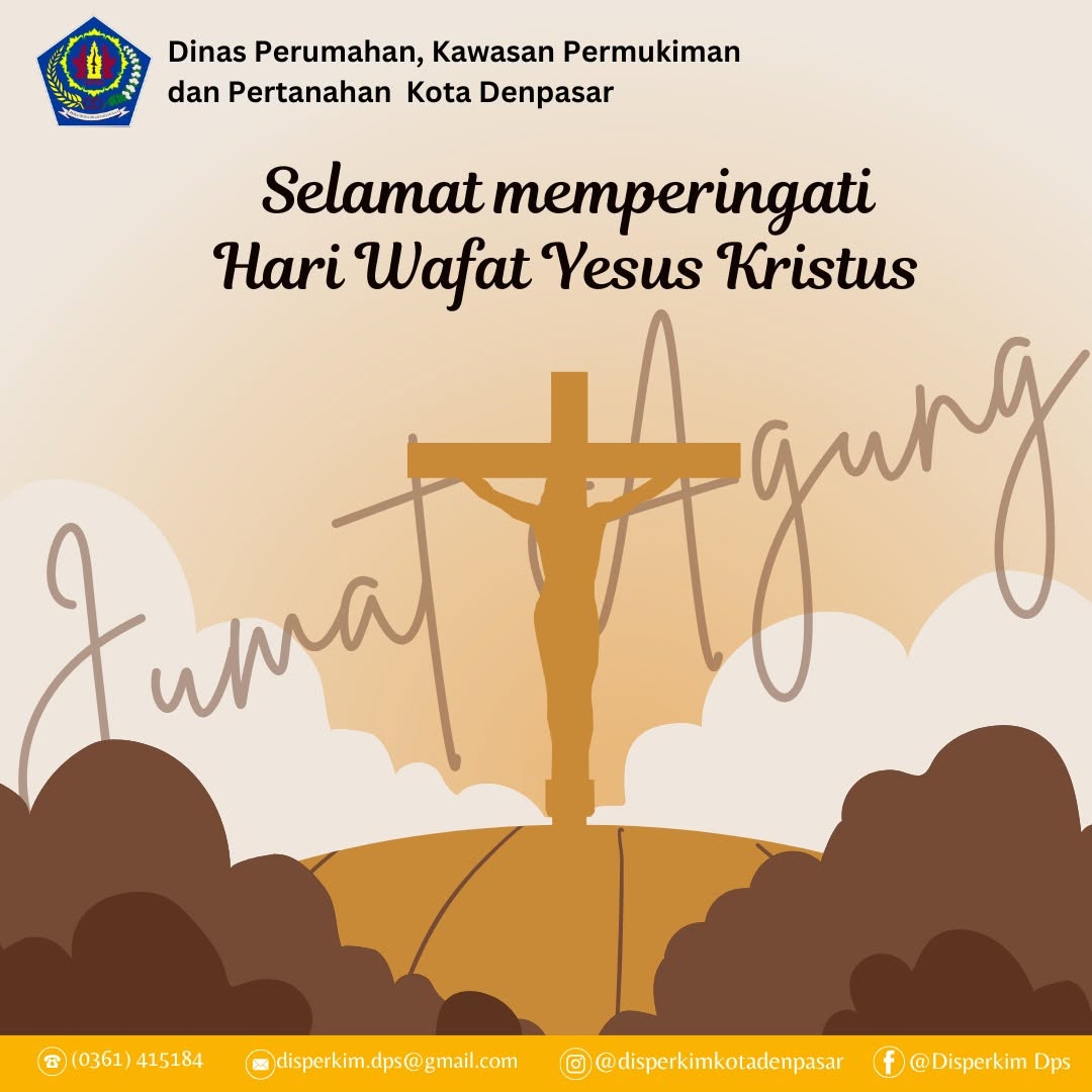 Selamat Memperingati Hari Wafat Yesus Kristus (Jumat Agung), Jumat, 3 April 2026.
