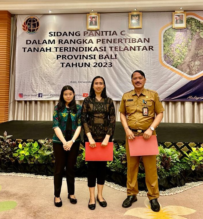 Sidang Panitia C Dalam Rangka Penertiban Tanah Terindikasi Telantar di Provinsi Bali Tahun 2023