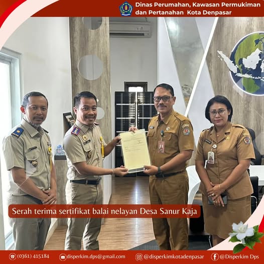 Serah terima sertifikat