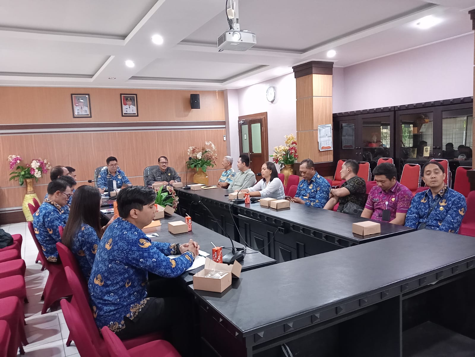 Rapat Pembahasan Terkait Permohonan Rekomendasi TPBP yg berlokasi di Jl. Pidada III Denpasar