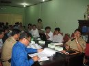 Rapat Persiapan Kegiatan Pembangunan Gedung Parkir di Pelataran Pasar Badung