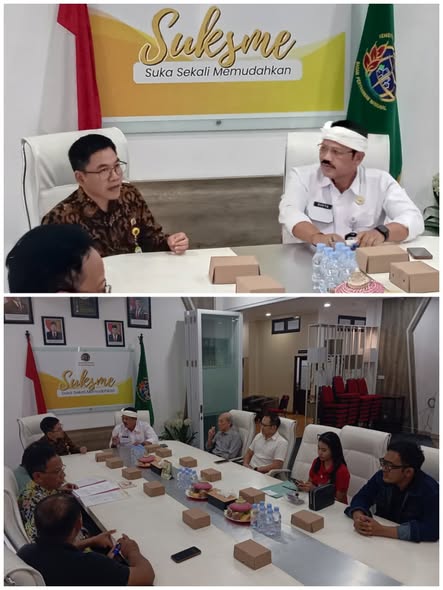 Penandatanganan pelepasan Hak PT. Karya Makmur