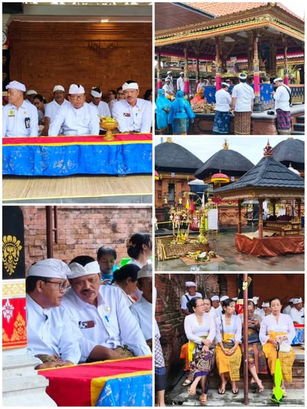 Melaspas Bale Gede dan Penataan Halaman Pura Desa, Desa Adat Sumerta