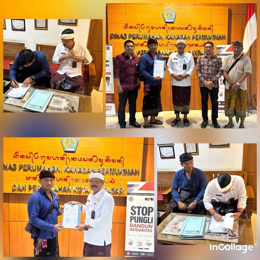 Penyerahan Rekomendasi Pelaba Pura Swagina Bhatara Sakti Pemecutan